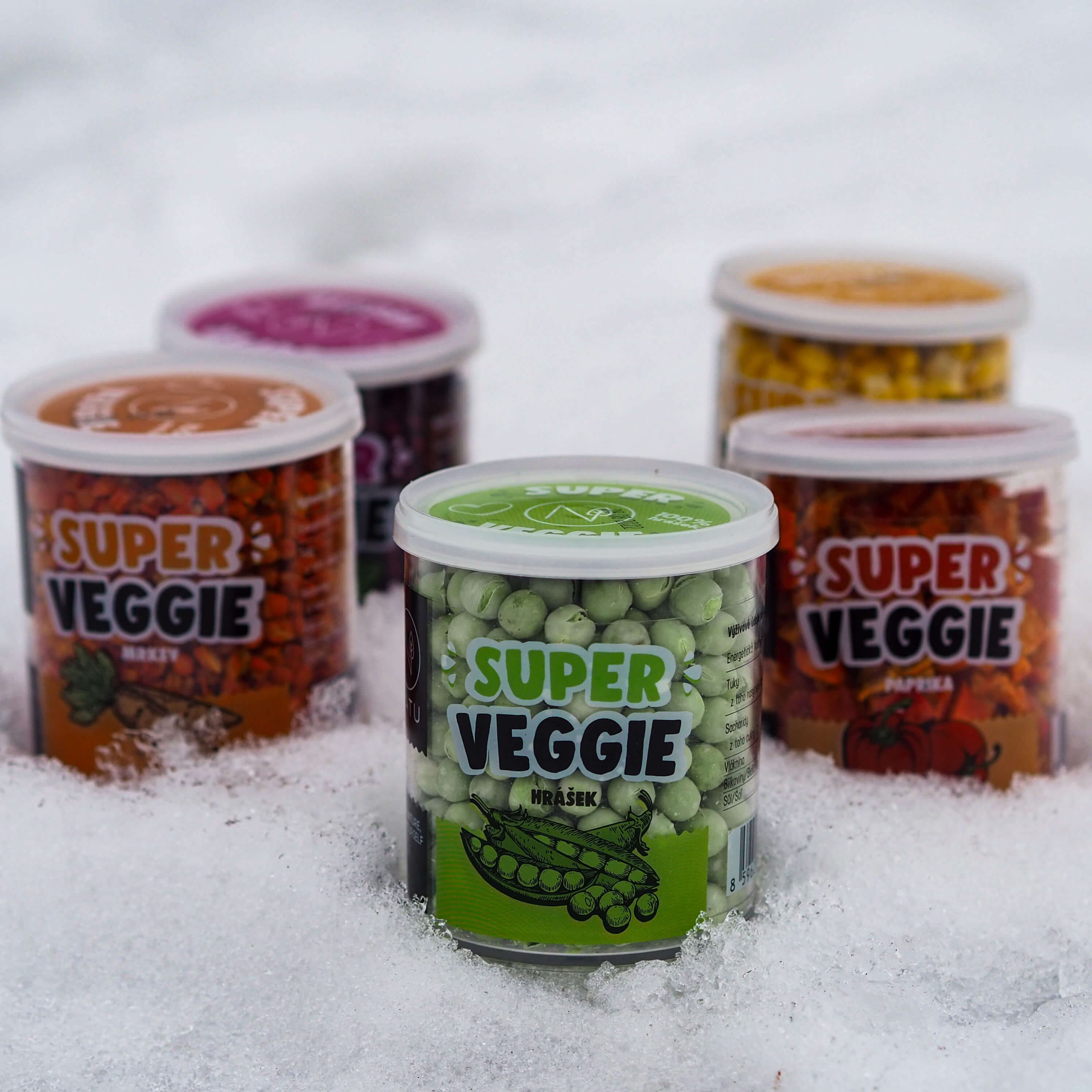 NATU Super Veggie Zelený hrášek 40 g - náhled 3