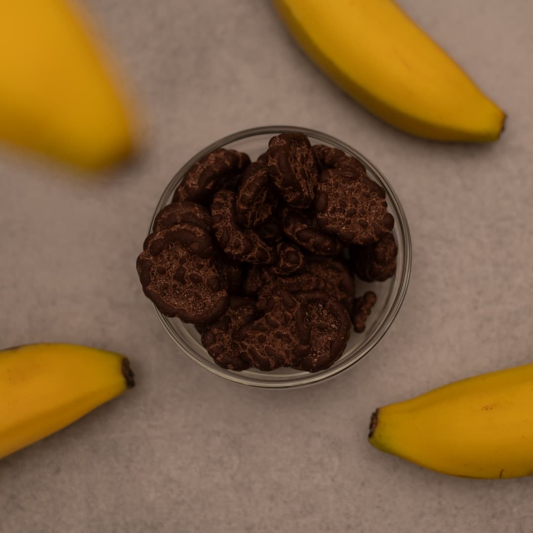 NATU CHOCS Banány v 60% hořké čokoládě 110g - náhled 4