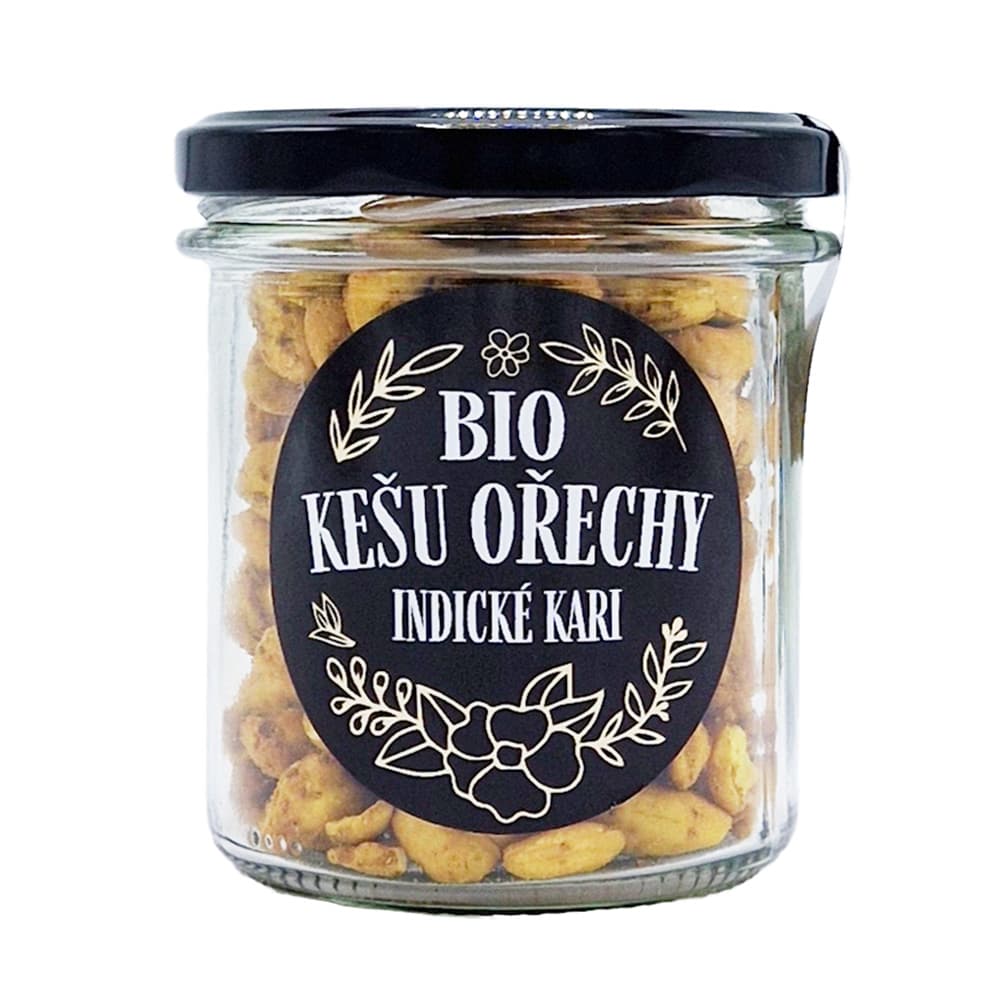 NATU Kešu ořechy s indickým kari BIO 150g - náhled 2