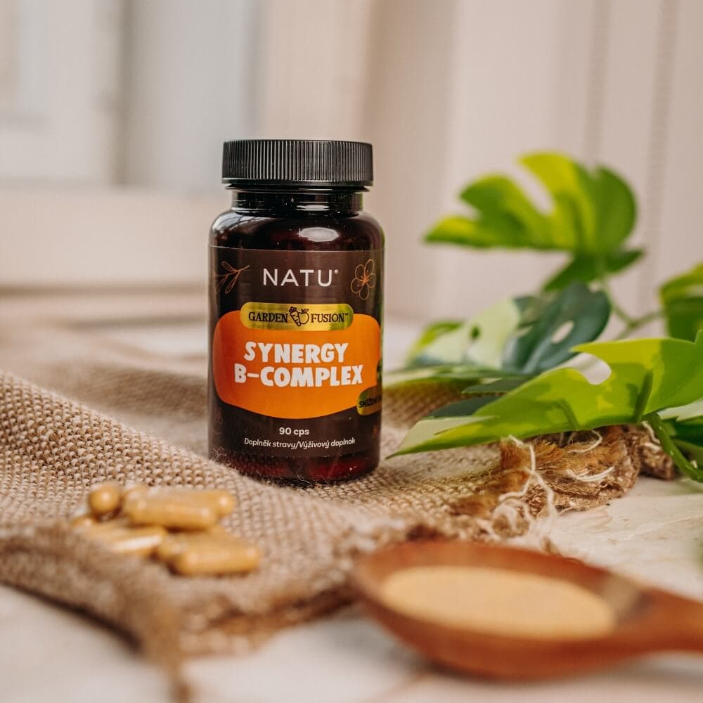 NATU Garden Fusion Synergy B-Complex+cholin 90 kapslí - náhled 5