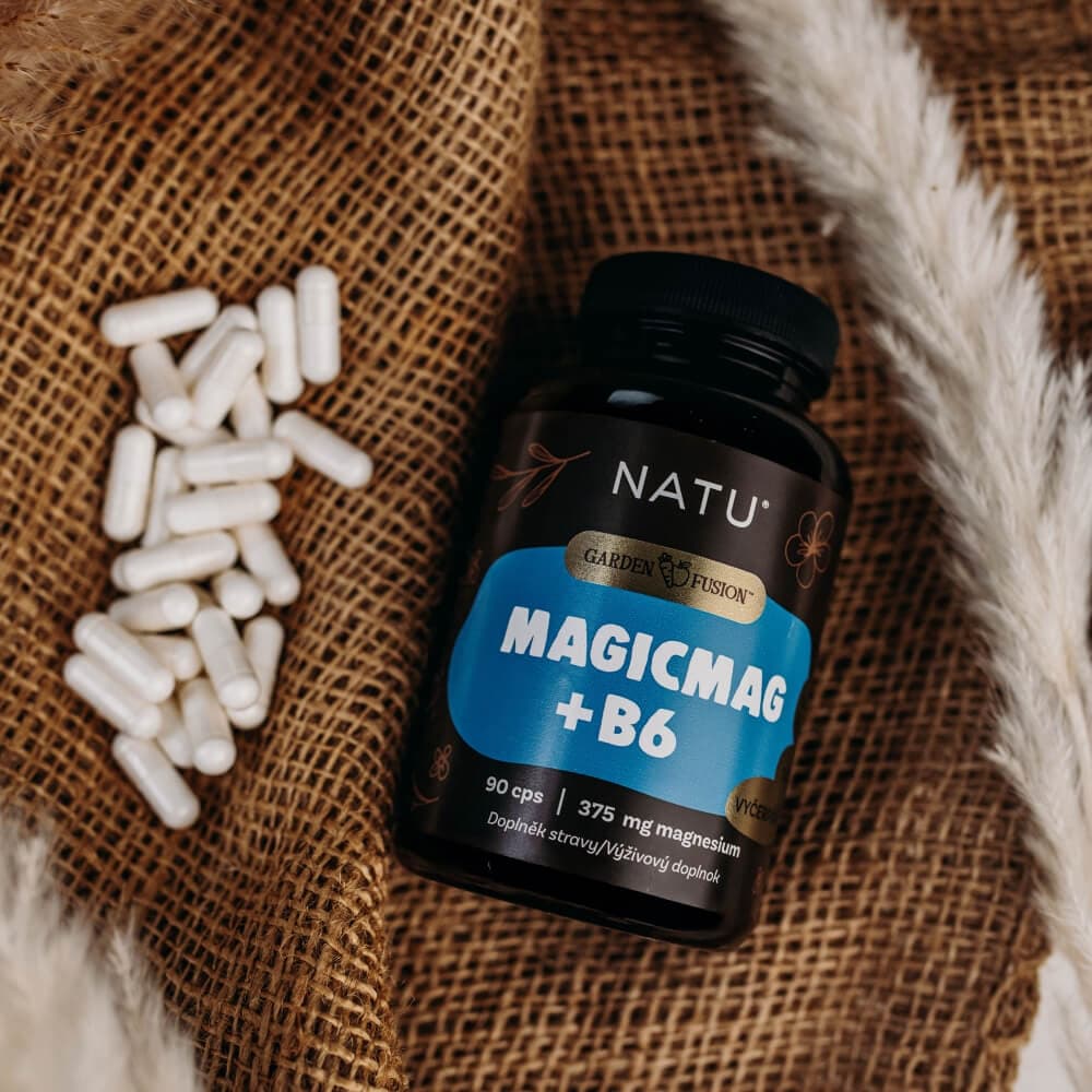 2+1 Garden Fusion Hořčík bisglycinát (magnesium)+vitamin B6 90 kapslí - náhled 5