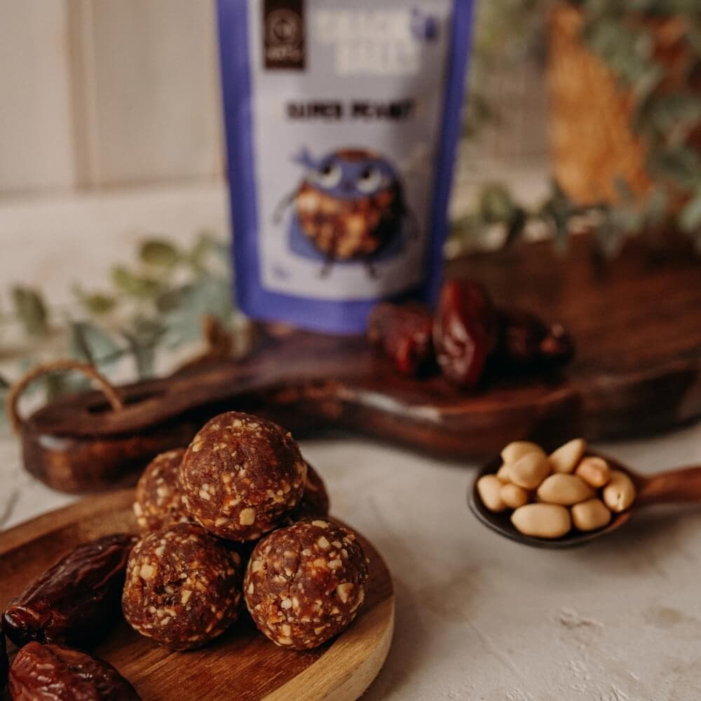 NATU SNACKin Balls Super Peanut 65g - náhled 5