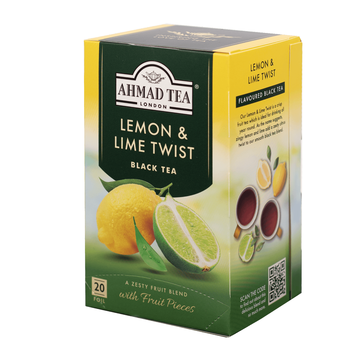 Ahmad Tea | Lemon & Lime Twist | 20 alu sáčků