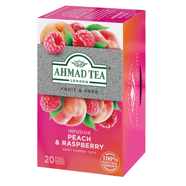 Ahmad Tea | Peach & Raspberry | 20 alu sáčků - náhled 1