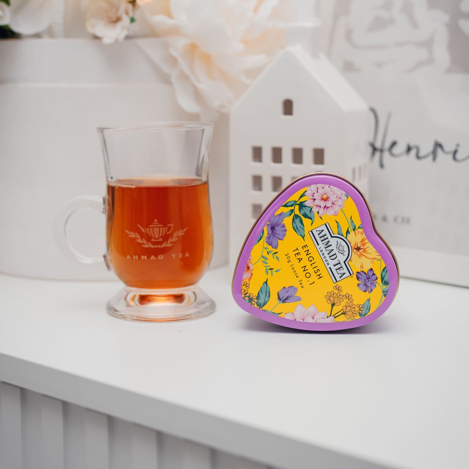 Ahmad Tea | Heart Caddy English Tea No.1 | 30g sypaný - náhled 3