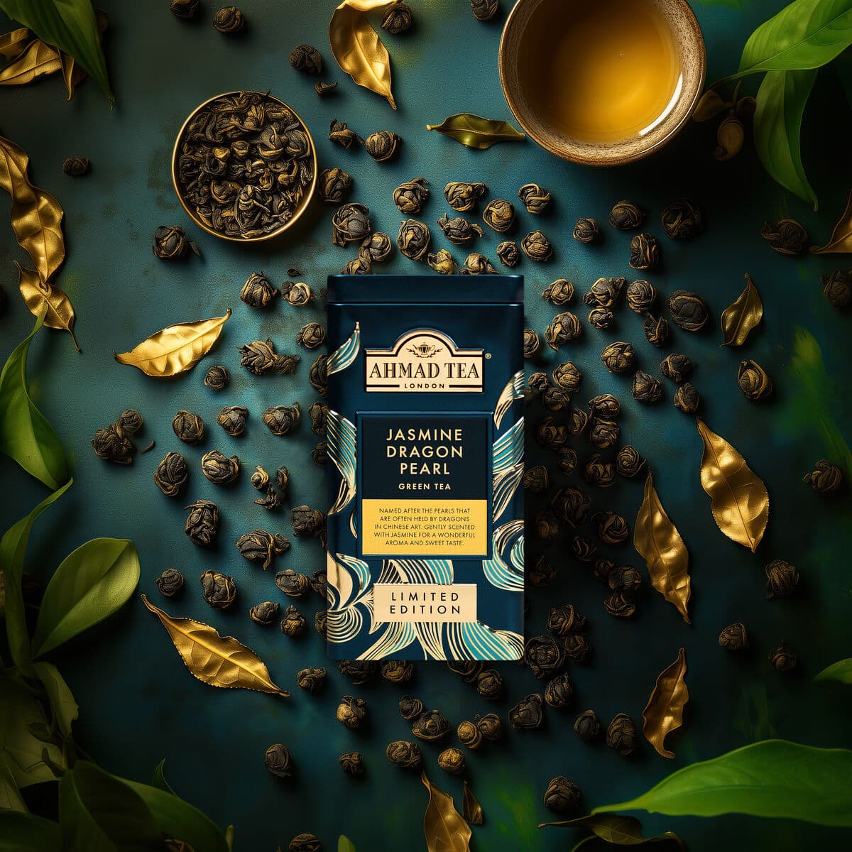 Ahmad Tea | Jasmine Dragon Pearl | sypaný 75 g - náhled 2