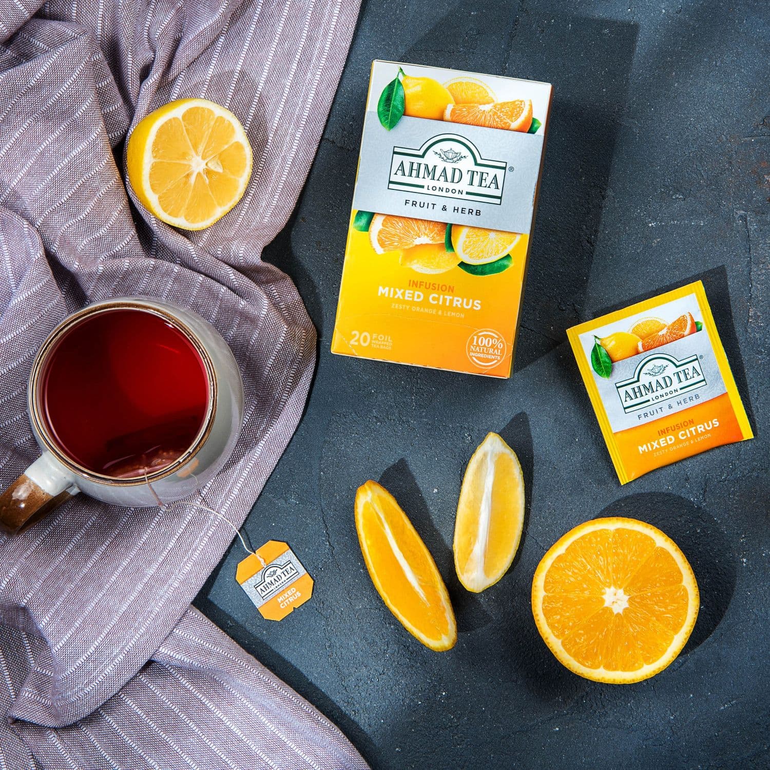 Ahmad Tea | Mixed Citrus | 20 alu sáčků - náhled 3