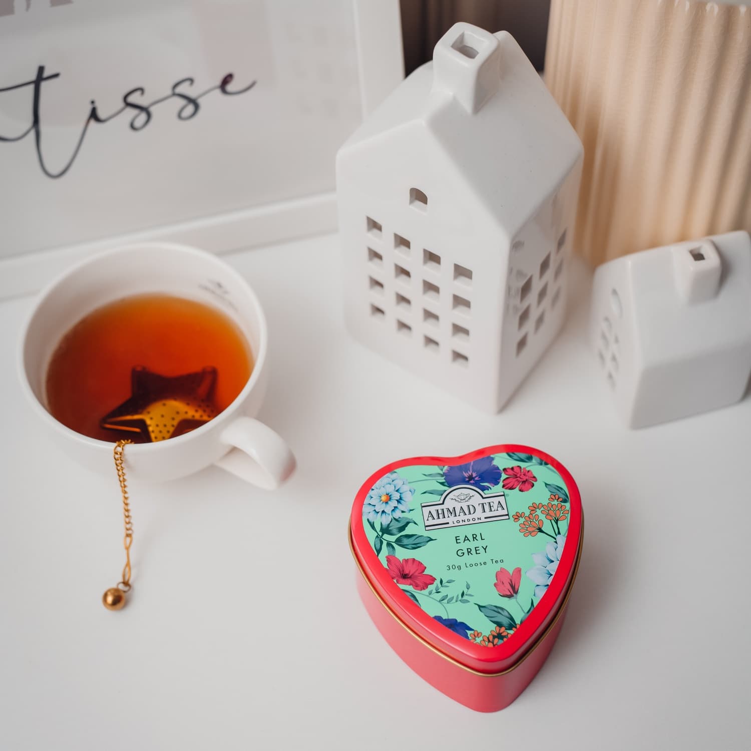 Ahmad Tea | Heart Caddy Earl Grey | 30g sypaný - náhled 3