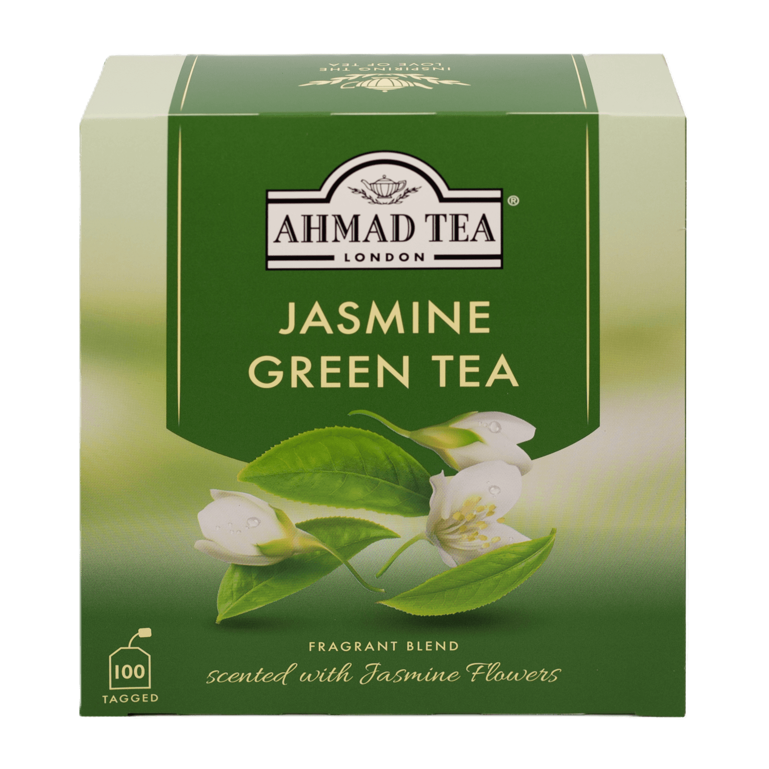 Ahmad Tea | Jasmine Green Tea | 100 sáčků (s úvazkem) - náhled 4