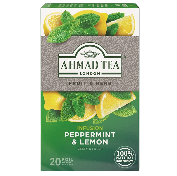 Ahmad Tea | Peppermint & Lemon | 20 alu sáčků