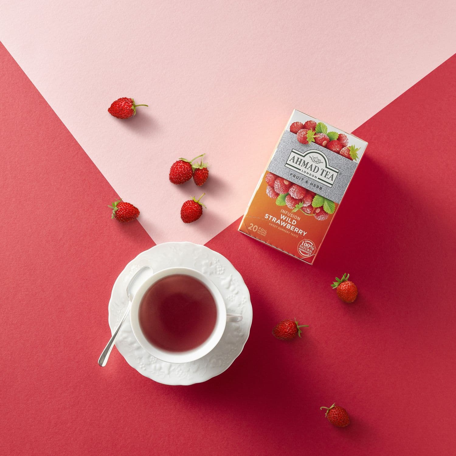 Ahmad Tea | Wild Strawberry | 20 alu sáčků - náhled 4