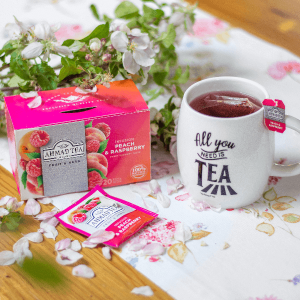 Ahmad Tea | Peach & Raspberry | 20 alu sáčků - náhled 3