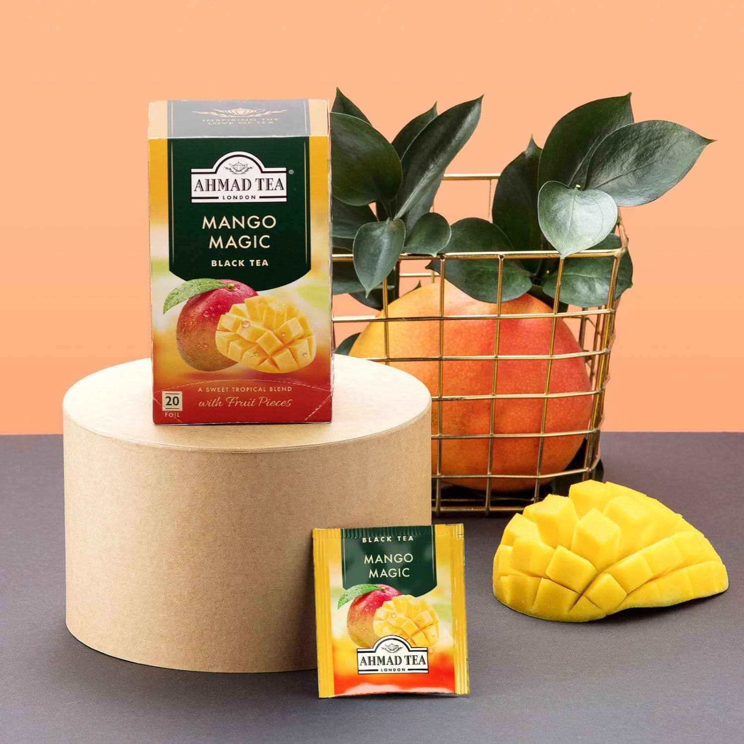 Ahmad Tea | Mango Magic | 20 alu sáčků - náhled 2