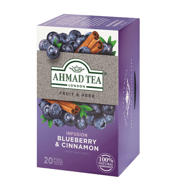 Ahmad Tea | Blueberry & Cinnamon | 20 alu sáčků