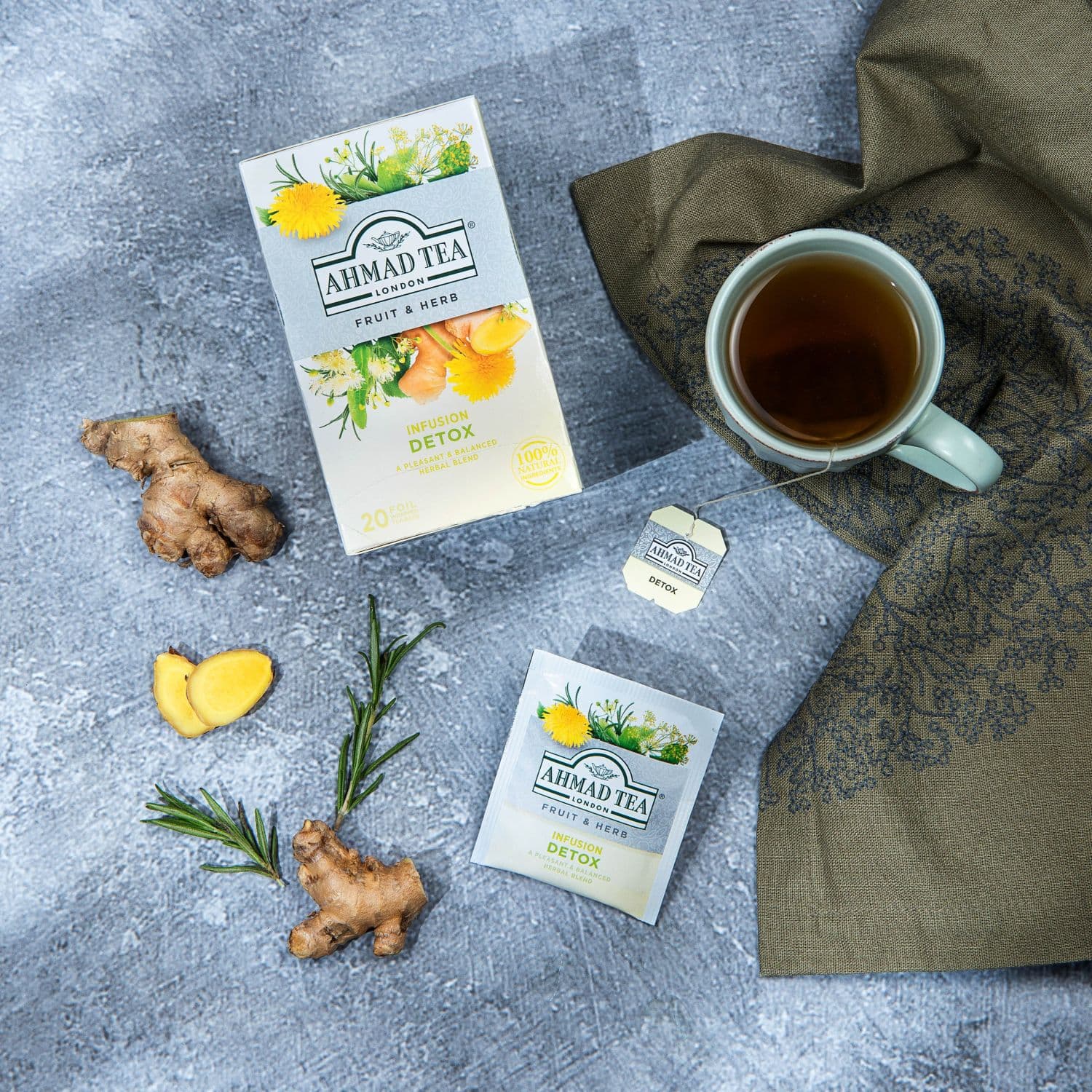 Ahmad Tea | Detox | 20 alu sáčků - náhled 2