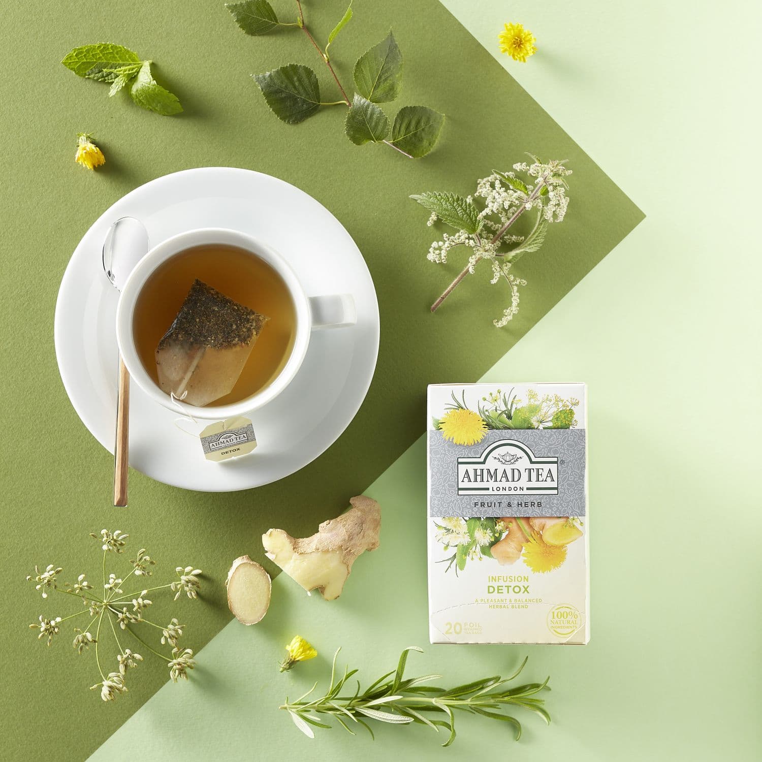 Ahmad Tea | Detox | 20 alu sáčků - náhled 3