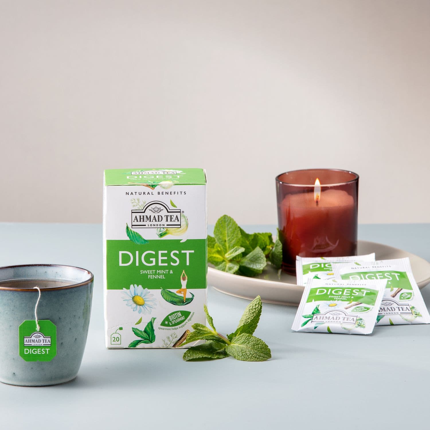 Ahmad Tea | Digest | 20 alu sáčků - náhled 3