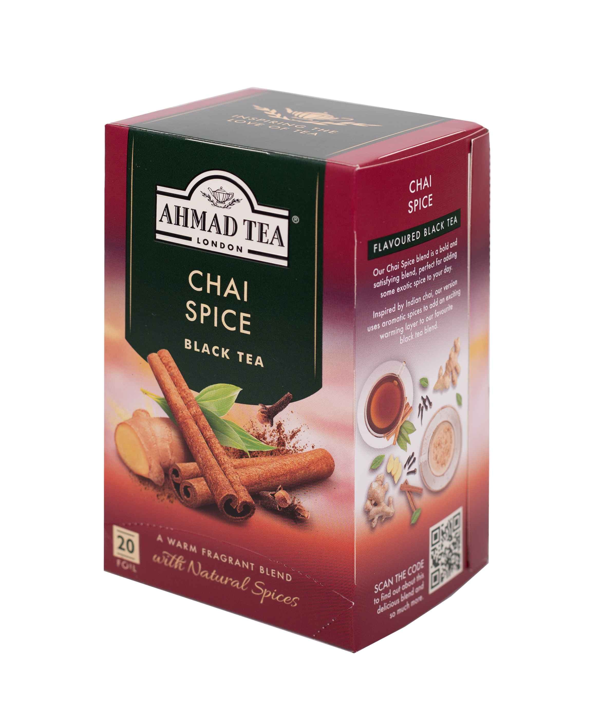Ahmad Tea Černý čaj Chai Spice 20x2g alu sáčků - náhled 2