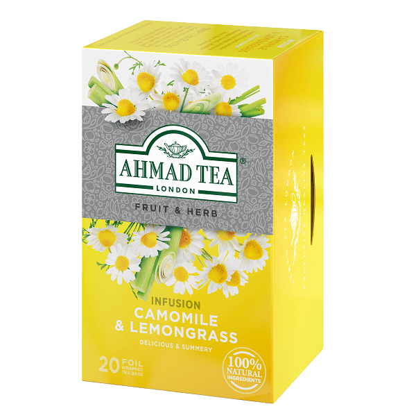 Ahmad Tea | Camomile & Lemongrass | 20 alu sáčků