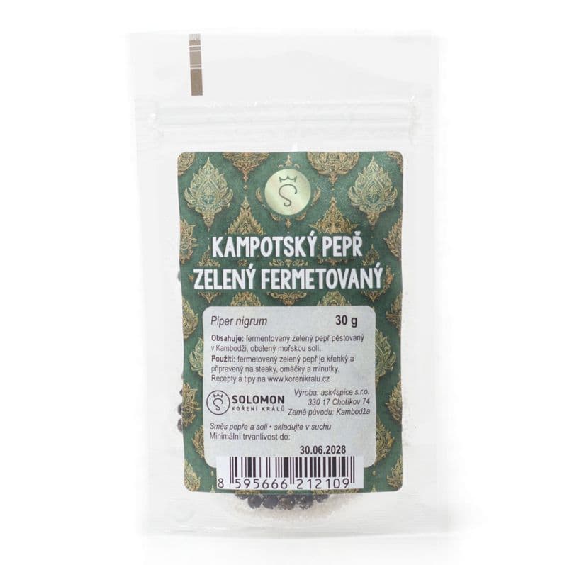 Kampotský pepř fermentovaný