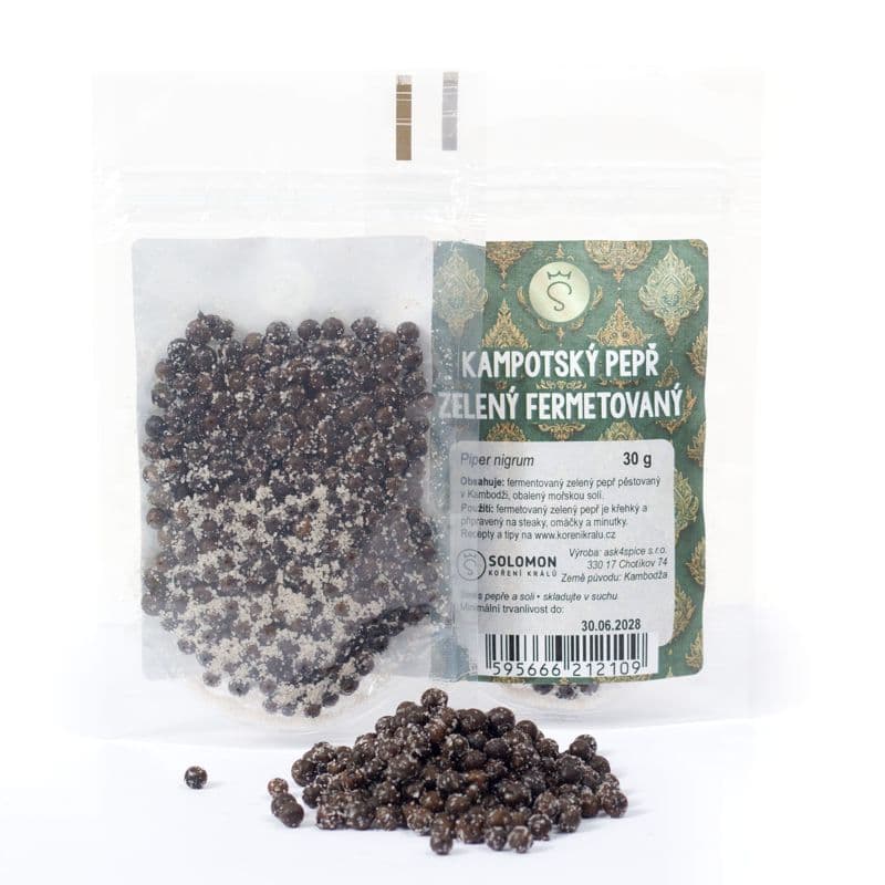 Kampotský pepř fermentovaný 30 g - náhled 2