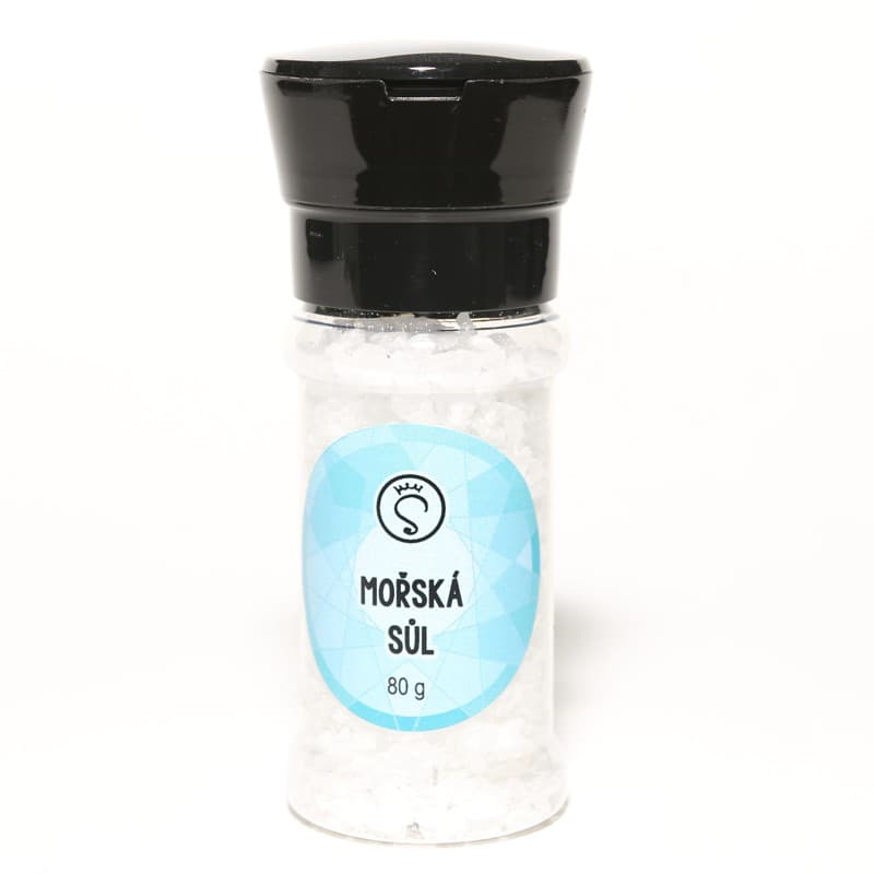 Mořská sůl hrubozrnná 70 g - náhled 3