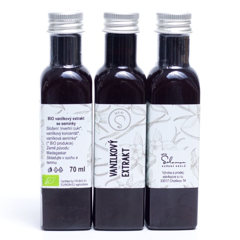 BIO Vanilkový extrakt 70 ml - náhled 4