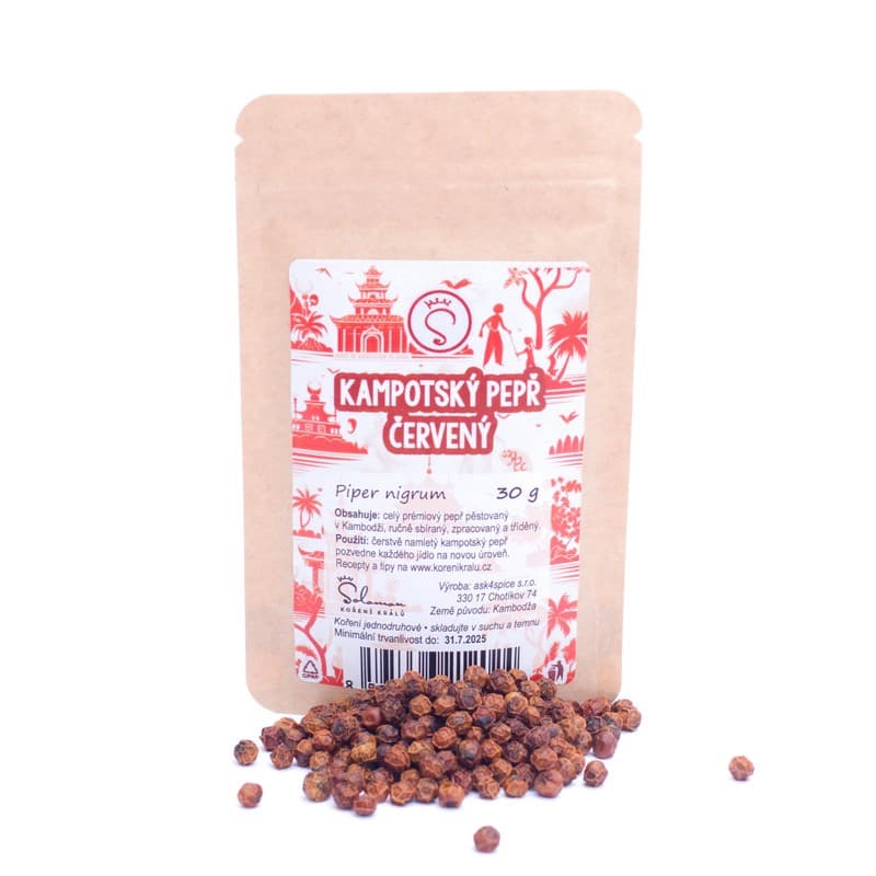 Kampotský pepř červený 30 g - náhled 4