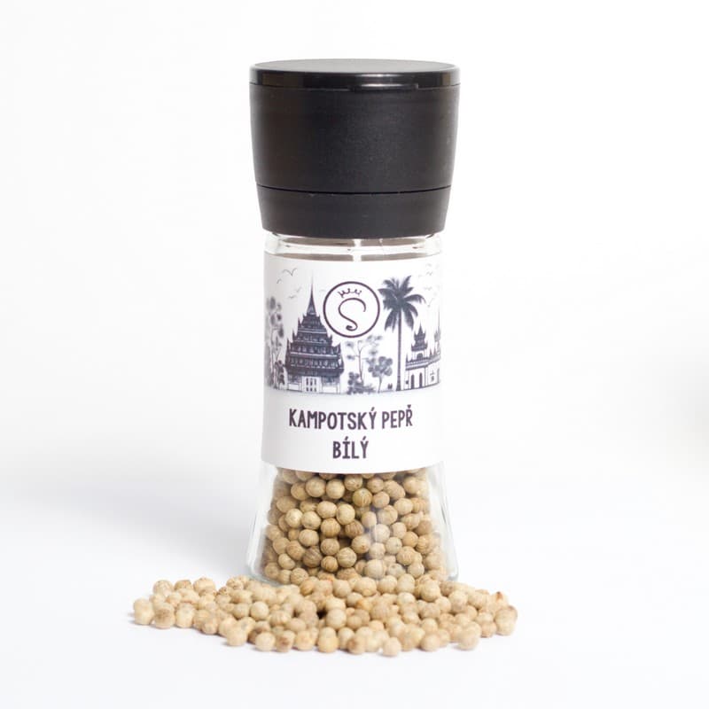 Kampotský pepř bílý 30 g - náhled 4