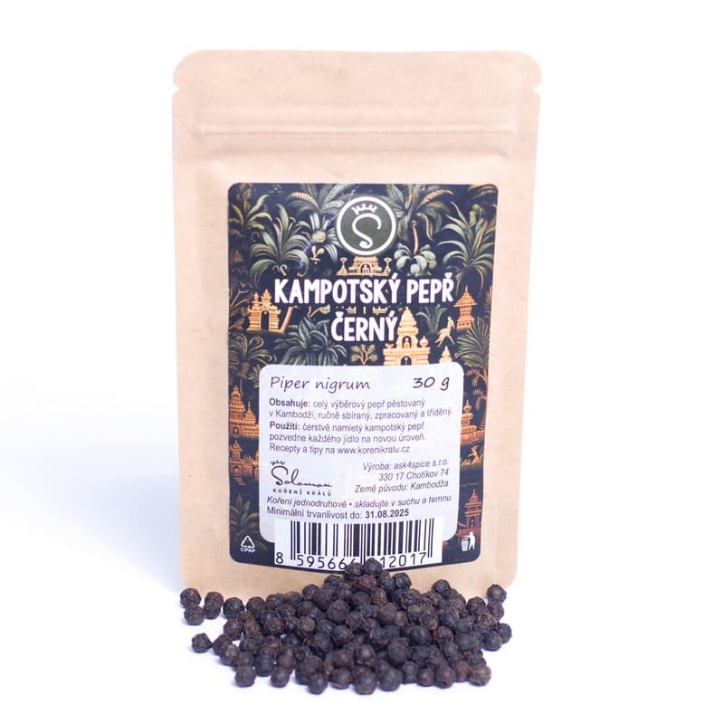 Kampotský pepř černý 30 g - náhled 5