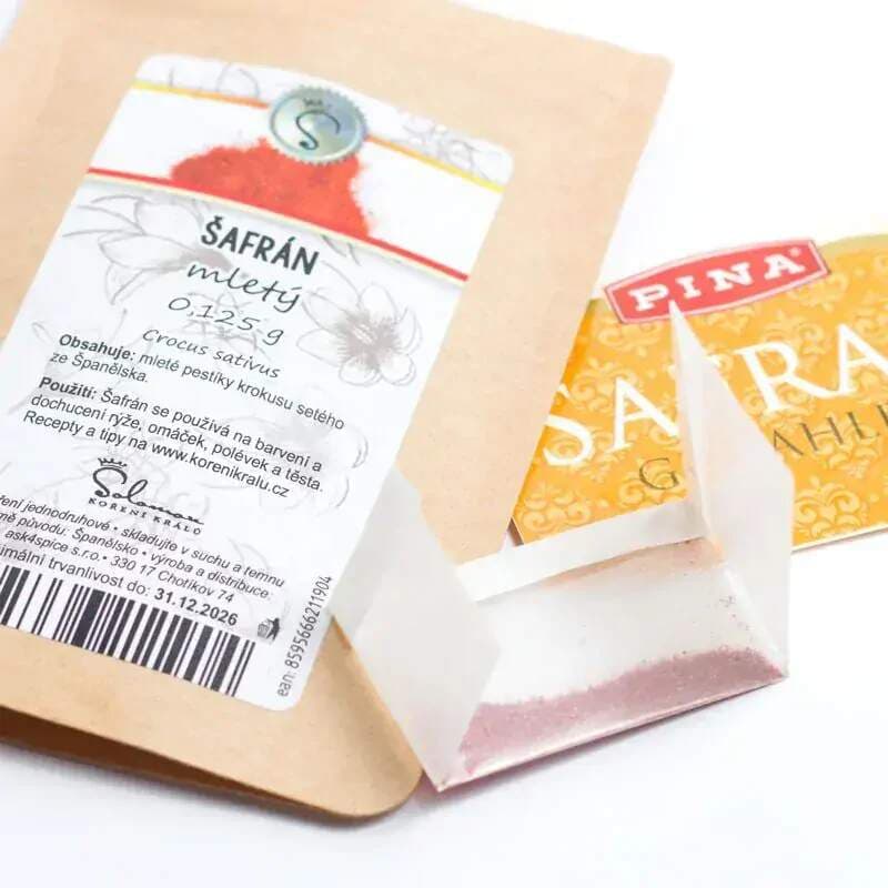 Šafrán mletý 0,125 g - náhled 3