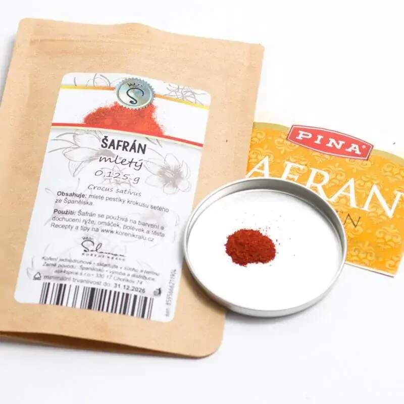 Šafrán mletý 0,125 g - náhled 4