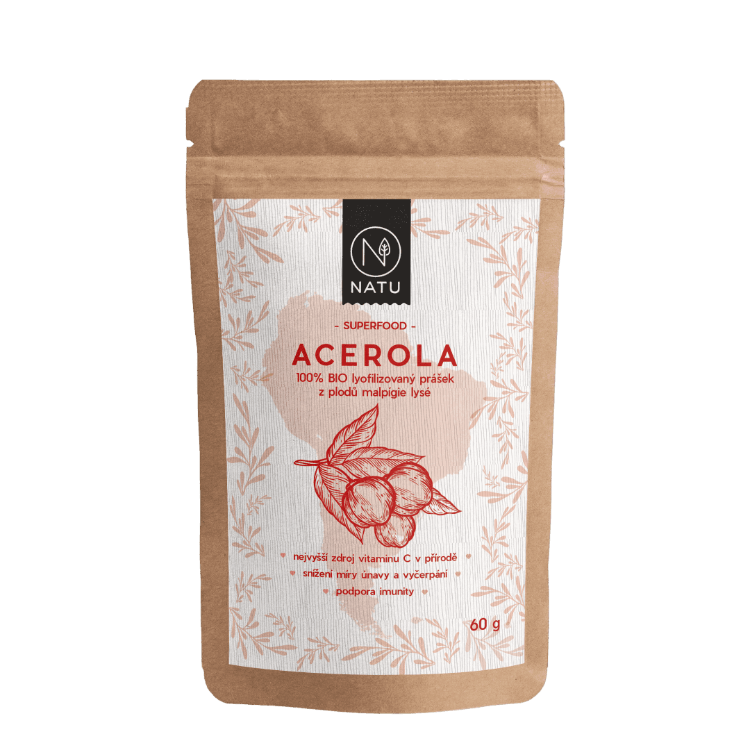 NATU Acerola prášek Bio 60 g