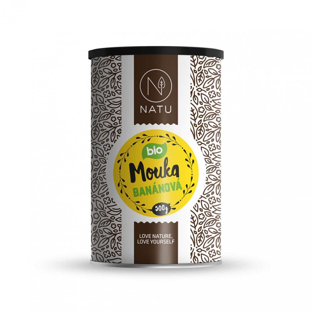 NATU Banánová mouka BIO 500g