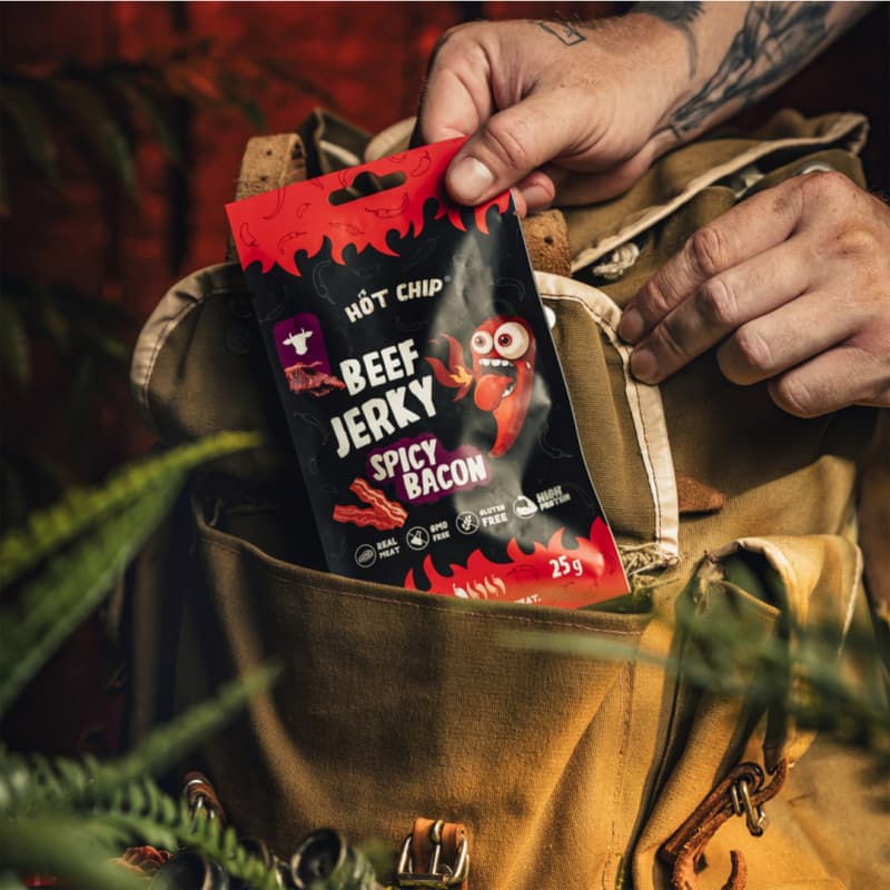 Jerky Slanina & Chilli 25 g - náhled 4