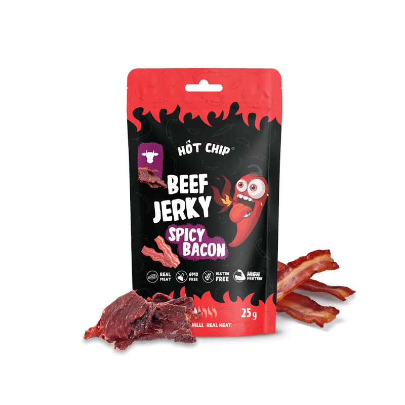 Jerky Slanina & Chilli 25 g