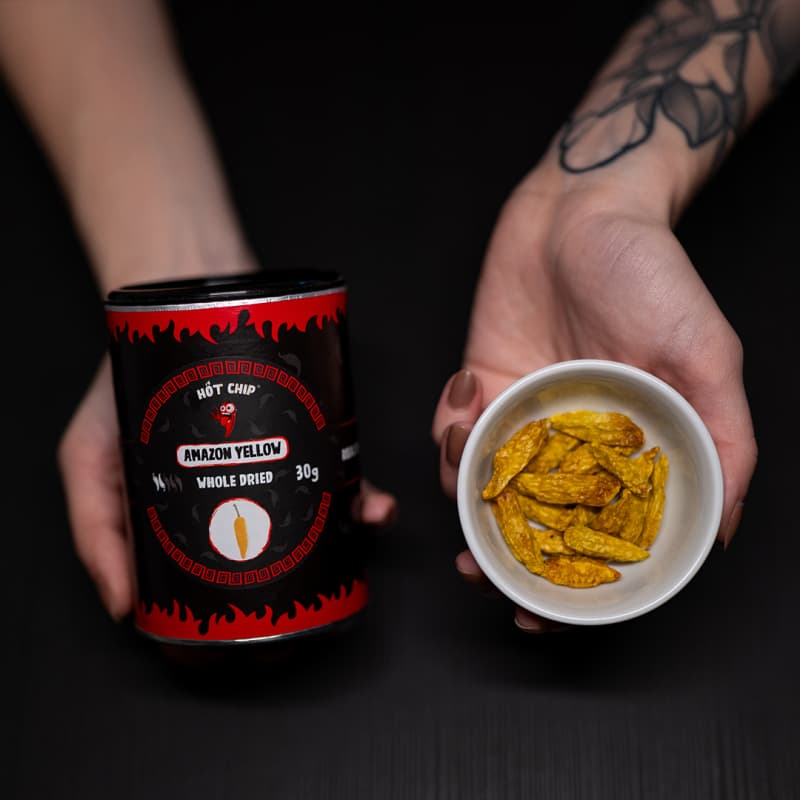 Amazon yellow sušené papričky 30 g - náhled 4