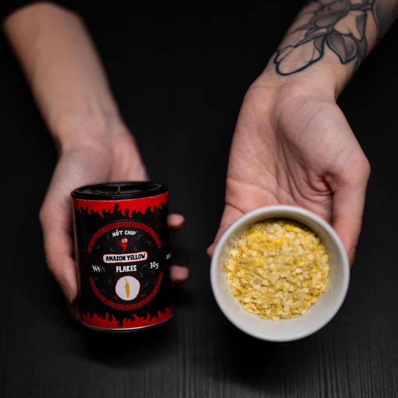 Amazon yellow chilli vločky 30 g - náhled 4