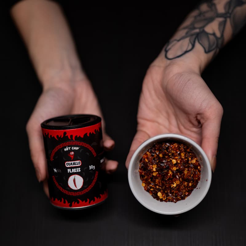 Guajillo chilli vločky 30 g - náhled 4