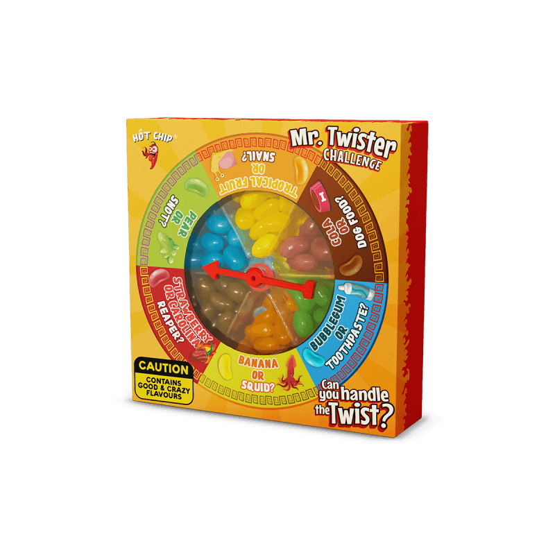 Mr. Twister Jelly Beans Challenge 120 g (195 Kč/ks)