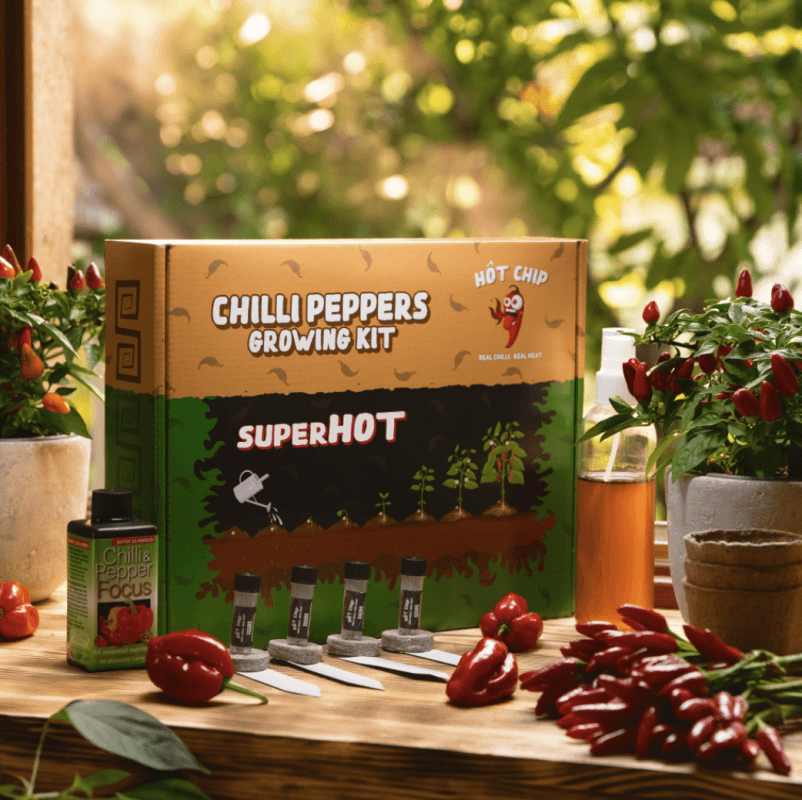 Dárková sada na pěstování chilli papriček - Super Hot - náhled 3