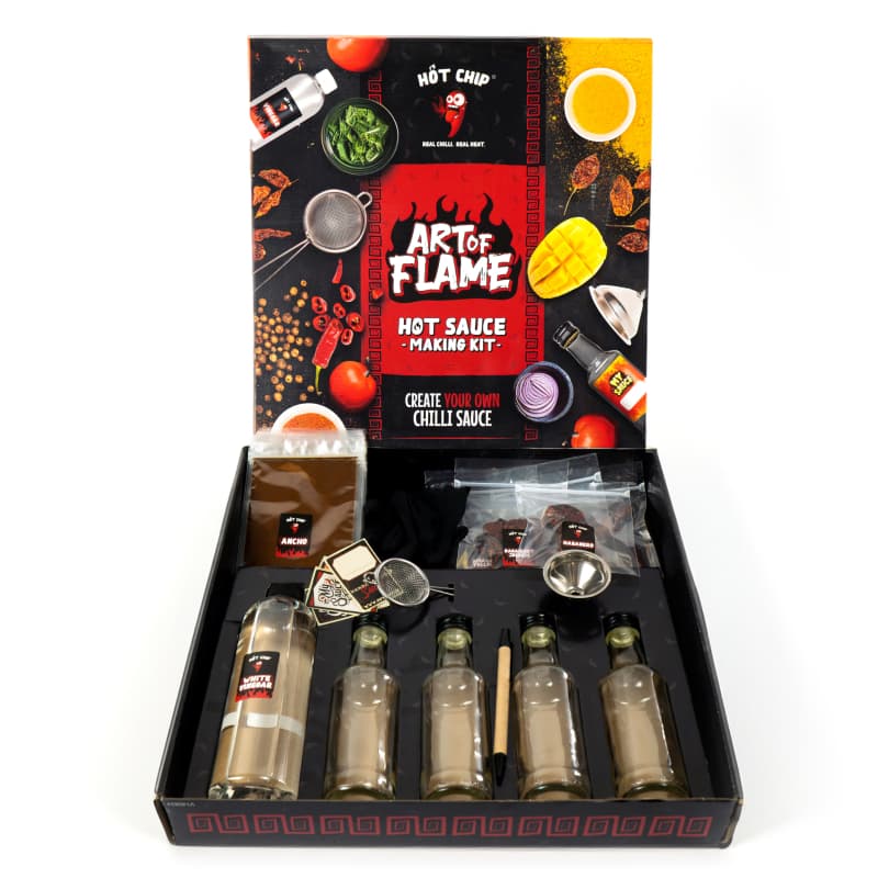 Dárková sada na přípravu chilli omáček - Art of Flame - náhled 3