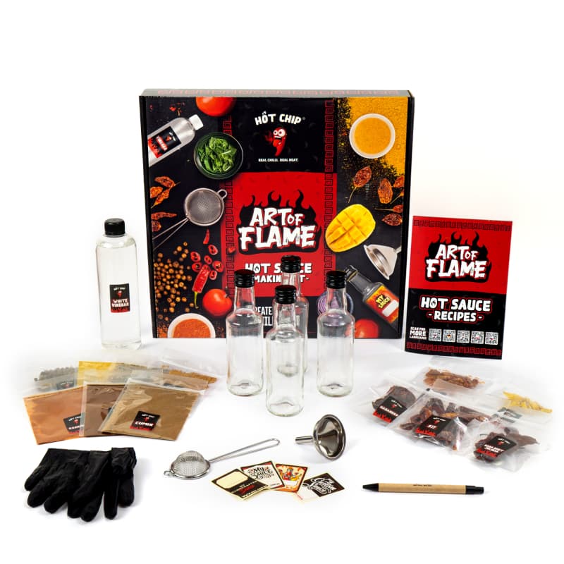 Dárková sada na přípravu chilli omáček - Art of Flame