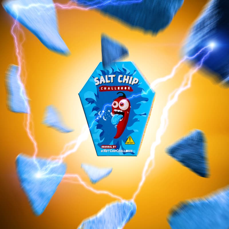 Salt Chip Challenge 8 g (195 Kč/ks) - náhled 4