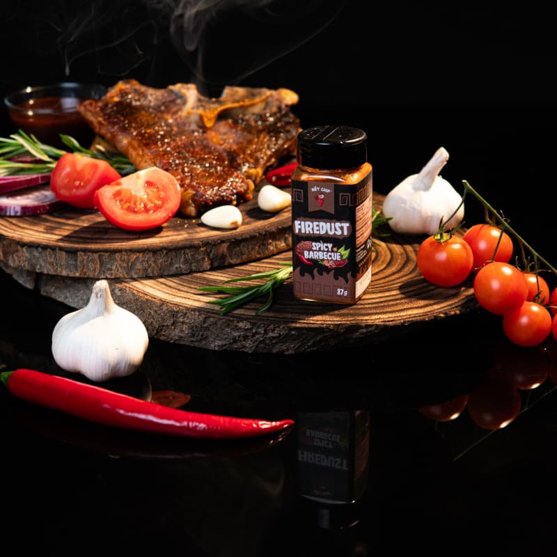 Směs koření na pikantní BBQ - Firedust 87 g - náhled 2