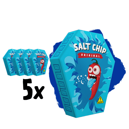 5x Salt-Chip Challenge Tree Pack 8 g (155 Kč/ks)