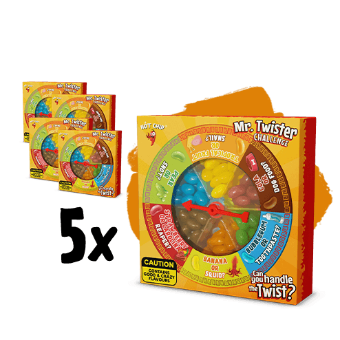 5x Mr. Twister Challenge Tree Pack 120 g (155 Kč/ks)