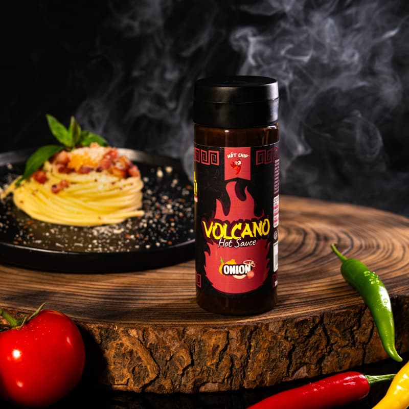 Cibulová Chilli Omáčka 270 ml – Volcano - náhled 3