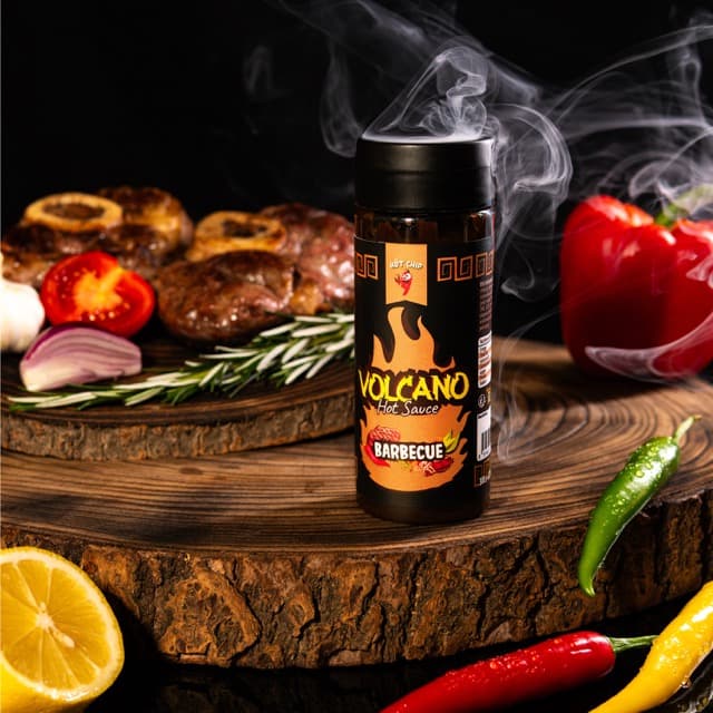 Barbecue Chilli Omáčka 270 ml – Volcano - náhled 2