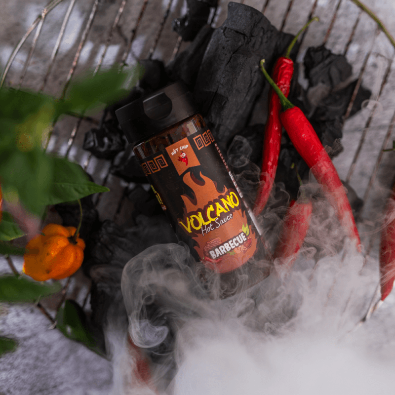 Barbecue Chilli Omáčka 270 ml – Volcano - náhled 3